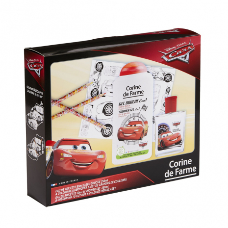 Coffret Cadeau Disney Cars Enfant Bebe Corine De Farme